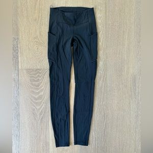 Lululemon Black Tights Leggings - Size 2